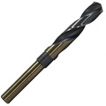 Drill America 23/32" Reduced Shank HSS Contractor Drill Bit, 1/2" Shank KFD3F23/32